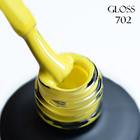 Гель-лак GLOSS 702 (жовто-салатовий), 11 мл