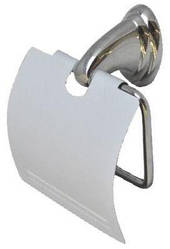 Тримач для туалетного паперу FZB - закритий білий