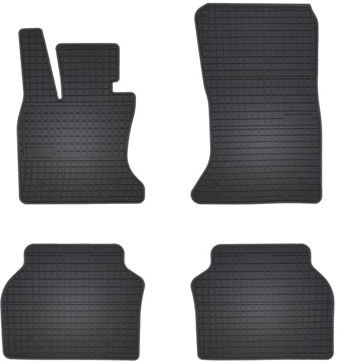Автомобільні килимки поліки в салон Frogum на у BMW 5 F07 Gran Turismo 09-17 БМВ 5 чорні 2