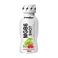 Магний и витамин В6 IronFlex MgB6 Shot (100 ml, малина и яблоко)