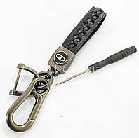 Брелок для ключей Lada Лада плетеный с карабином Брелок для автомобильных ключей 2