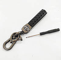 Брелок для ключей Toyota Тойота плетеный с карабином Брелок для автомобильных ключей 2