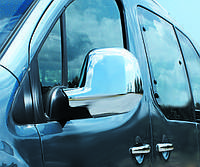 Накладки на зеркала Citroen Berlingo/Peugeot Parthner 2008-2012 пластик 2шт Автомобильные декоративные 2