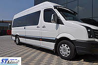 Volkswagen Crafter 2006+ боковые пороги подножки труба на для Фольксваген Крафтер Volkswagen Crafter 2006+ кор