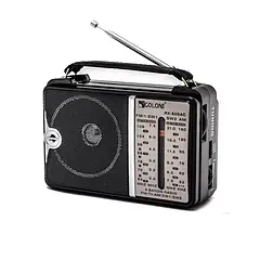 Портативний всехвильовий радіоприймач Golon RX-606AC. ( FM — AM, SW діапазони)