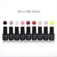 Набір гель-лаків GLOSS Mini Set 5 мл, 9 шт