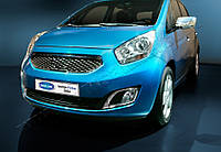 Накладки на дзеркала KIA Venga 2010-2шт Автомобільні декоративні накладки 2