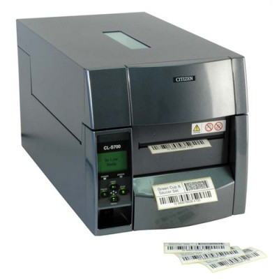 Citizen CL-S700DT — супер промисловий принтер для друку етикеток МНОГО