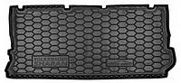 Автомобильный коврик в багажник Avto-Gumm Volkswagen Sharan 7м 95-00 черный Фольксваген Шаран 2