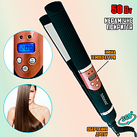 Утюжок выпрямитель для волос Schtaiger 9015SHG керамический с дисплеем индикатором нагрева 50Вт ICN