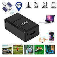 Трекер слежения GPS маячок 07GF GSM/GPRS устройство для слежки с SIM картой, микрофон Black ICN