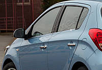 Молдинг стекла Hyundai i20 FL 5D 2012- нижние 4шт на авто 2