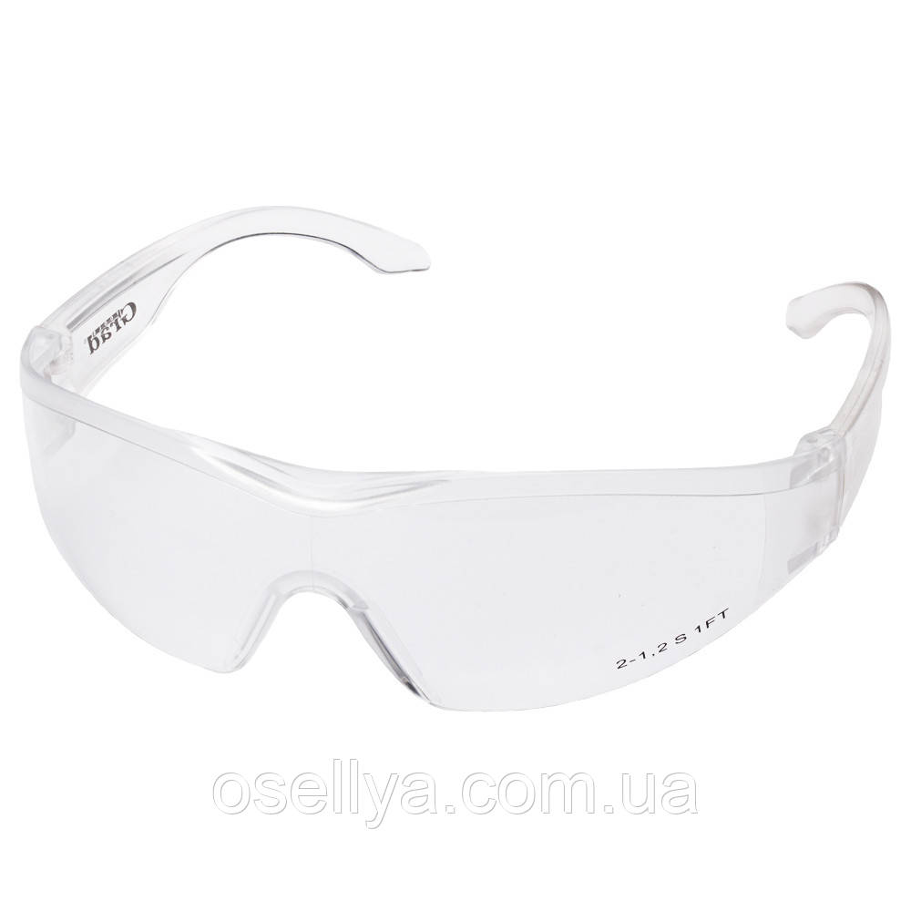 Окуляри захисні Wasp anti-scratch (прозорі) GRAD (9411665)