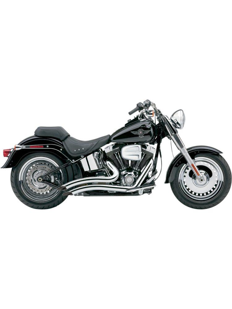 Вихлопна система Cobra Speedster Swept для деяких хромованих моделей Harley Davidson