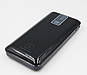 Power Bank 10000 mAh WUW U39, вбуд. кабелі для заряджання, світловий індикатор, повербанк, чорний, фото 10