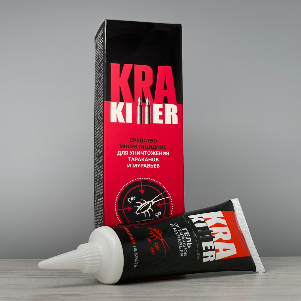 Дезінсектор KRA Killer гель від тарганів і мурах 75 мл