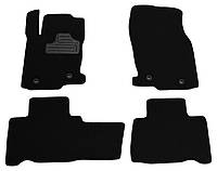 Ворсовые коврики в салон авто Pro-Eco на для Lexus NX mkI 14-21 Лексус НХ черные 2