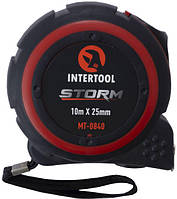 Рулетка Intertool - 10 м x 25 мм Storm