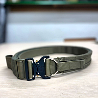 РЕМЕНЬ RANGE BELT COBRA BUCKLE Мультикам XS-S Олива(Хаки)