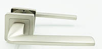 Дверные ручки для межкомнатных (входных) дверей на квадратной розетке Trion ЦАМ MARS 74 MSN