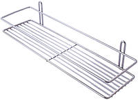Полка для ванной FZB - 110 x 400 x 50 мм x 1 прямая нержавейка