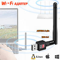 USB Wi-Fi адаптер Usams IEEE 802.11n для ПК, ноутбуков, Т2 к беспроводной сети, передача до 150 Мб/с ICN