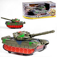 Іграшковий танк 62911, світло, звук, 3 кольори