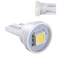 Лампа PULSO/габаритная/LED T10/1SMD -5050/12v/0.5w/12lm White LP-121266 2