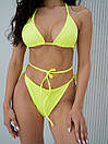 Жіночий купальник - OneSize лимонний, фото 4