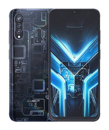 Смартфон Cubot X70 12/256GB Tech Black Helio G99 NFC 5200mAh 22W Fast Charge 6.58" FHD+ 120Hz Global Version, фото 1