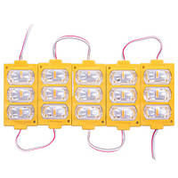 Лента Модуль 3LED 7338-2835 Yellow 12V 53129 COB 7338-2835 Yellow 2