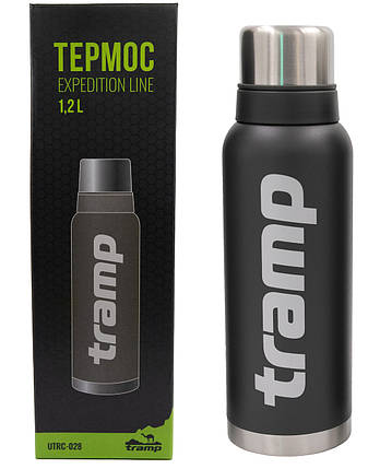 Питний термос Tramp Expedition Line, 1.2 л (Grey), фото 1