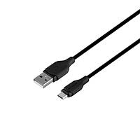 Кабель USB Borofone BX42 Silicone USB - Micro USB Черный IX, код: 7461558