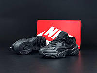 Женские легкие качественные стильные кроссовки Nike M2K Tekno черные, текно 36