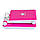 Настільний акумуляторний світильник AostWell 2W BL-1018L Біло-рожевий 20LED світильник з акумулятором, фото 4