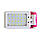 Настільний акумуляторний світильник AostWell 2W BL-1018L Біло-рожевий 20LED світильник з акумулятором, фото 6