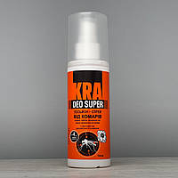 Репелент KRA DEO SUPER лосьйон-спрей від комарів 100 мл