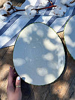 Тарілка «Овальна» 30/24.5 см, «Зелений барбарис»