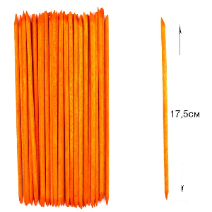 Апельсинові палички, оранжеві 17,5 см, 1 шт.
