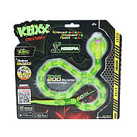 Игрушка Klixx Creaturez - Fidget Кобра Zing KX130_B, зеленая, Land of Toys