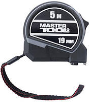 Рулетка Mastertool - 5 м x 19 мм 2 фиксатора