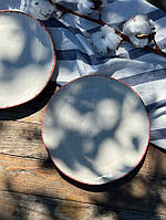 Тарілка Кругла 21 см, «Червоний барбарис»