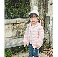 Теплая детская куртка для девочки 1-6 лет Красивая куртка на девочку Модная детская куртка