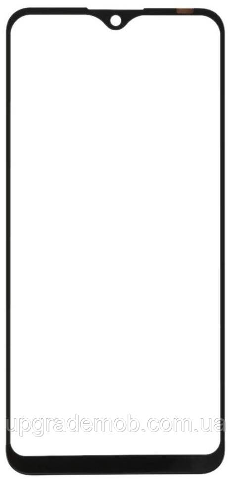 Скло дисплея Oppo A15/A55 5G/Realme C11/C12/C21Y/C25Y/Narzo 30A/Realme 7i Global чорне з OCA-плівкою, фото 1