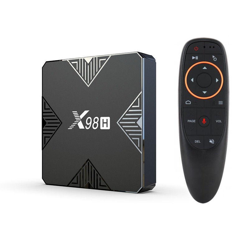 Смарт приставка X98H 4/32 + пульт з мікрофоном і гіроскопом