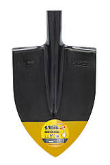Лопата штикова 220*300*390 мм чорно-жовта фарбування 0,9 кг MASTER TOOL 14-6254
