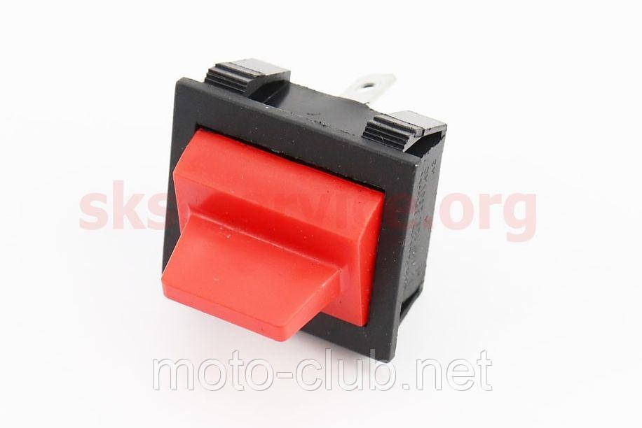 Кнопка запалювання для бензогенератора з двигуном на 2-3,5 квт 2 контакти тип1., фото 1