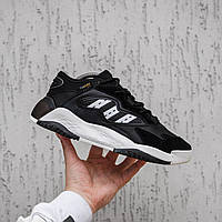 Мужские кроссовки Adidas Streetball II GX0783 (чёрно-белые) демисезонные кроссы 2319 тренд