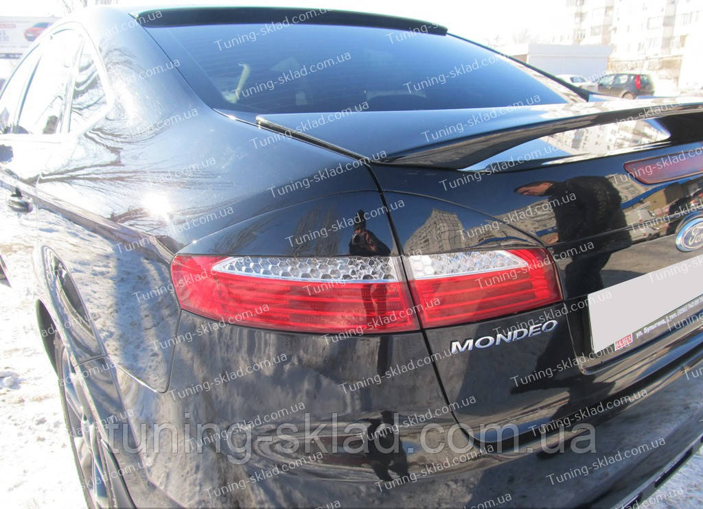 Вії на фари Форд Монрео 4 (накладки на задні фари Ford Mondeo Mk4), фото 1