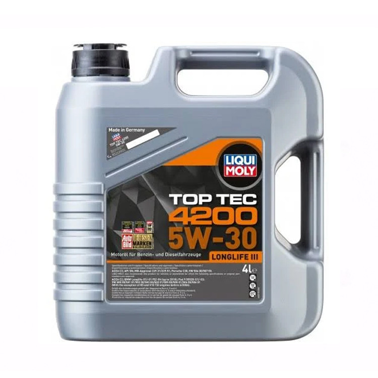 Олива моторна Liqui Moly TOP TEC 4200 5W-30 (Каністра 4л)